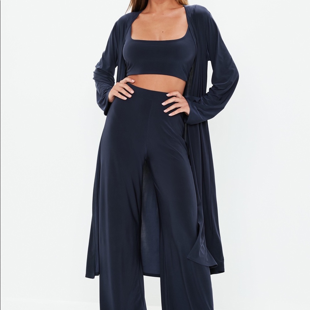 Missguided Navy 3 piece set